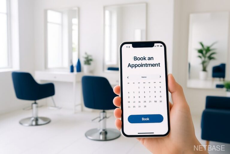 Salon Booking Solution services by Netbase JSC